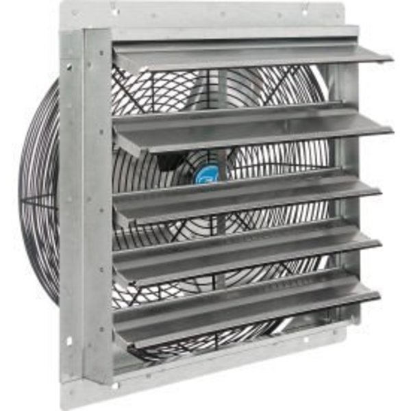 Continental Dynamics Continental Dynamics&reg; 18" Exhaust Fan with Shutter - Direct Drive - 1/8 HP - Single Speed 294496